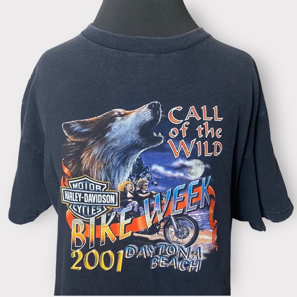 VTG HARLEY DAVIDSON HOLOUBEK BIKE WEEK TEE - Picture 5 of 10